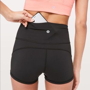 In the movement lululemon shorts